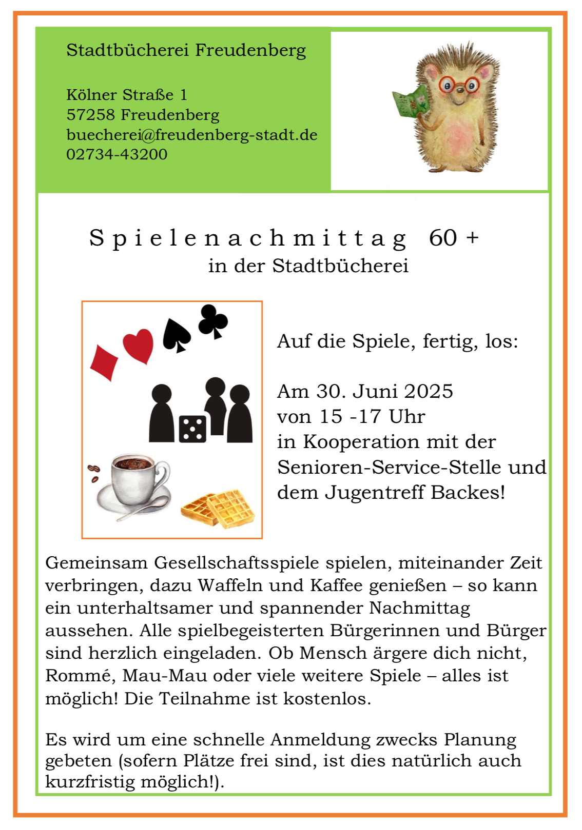 {#Spielenachmittag 30.06.2025}