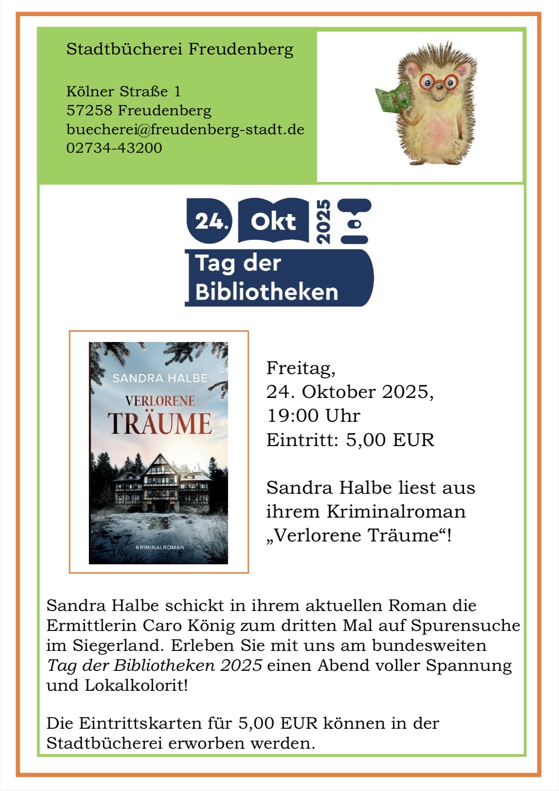 {#Tag der Bibliotheken Sandra Halbe 2025}