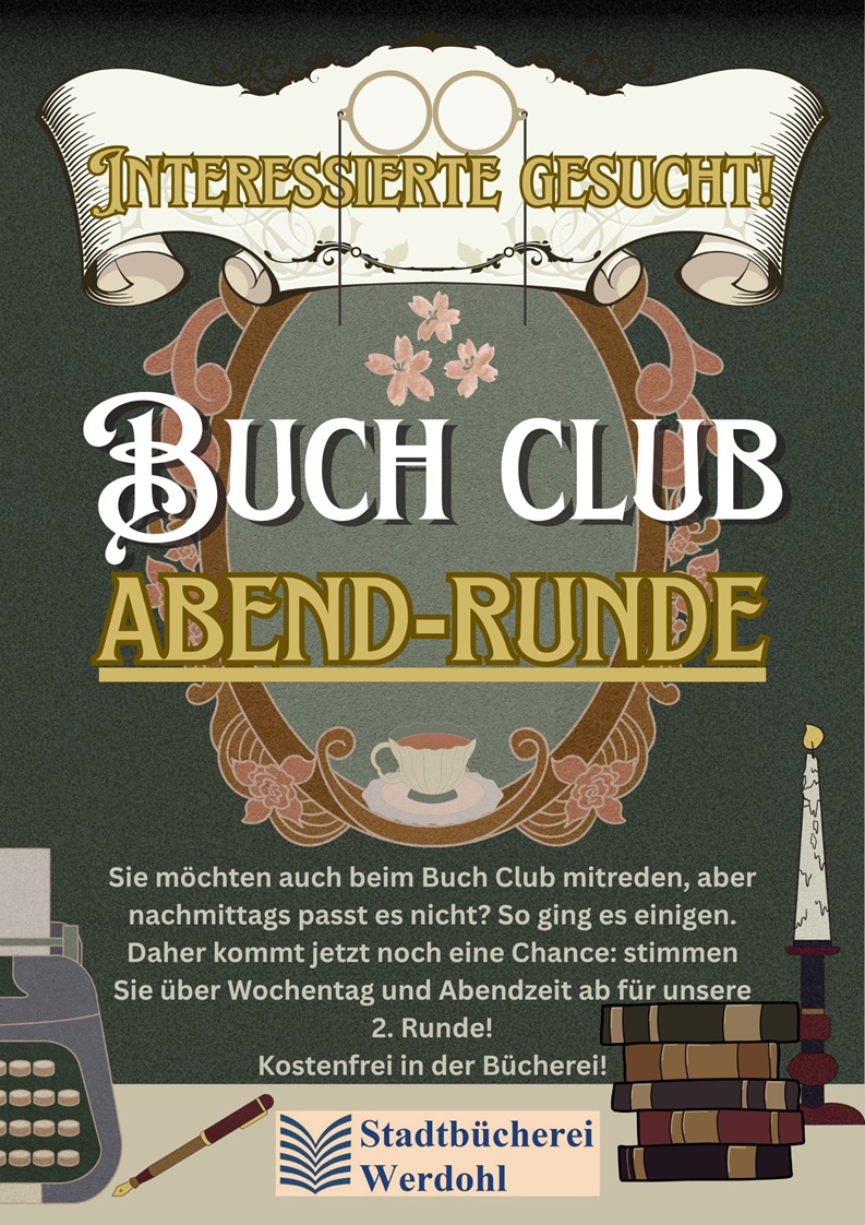 {#Buchclub_Abendveranstaltung_Abfrage_Plakat}